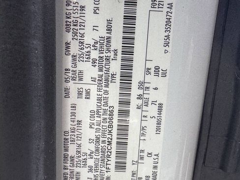 Used 2018 Ford Transit 250 148 Medium Roof image 14