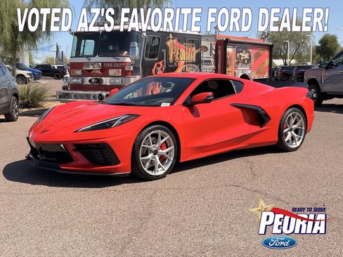 Used 2023 Chevrolet Corvette Stingray Premium Cpe w/ Z51 Performance Package RWD image 1