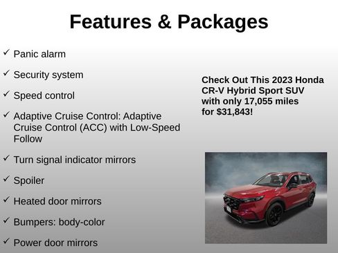 Certified 2023 Honda CR-V Sport image 20