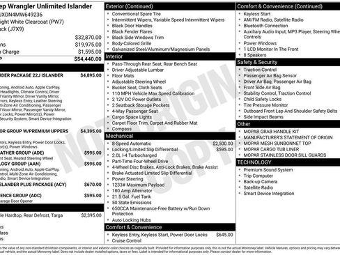 Used 2021 Jeep Wrangler Unlimited Islander image 25