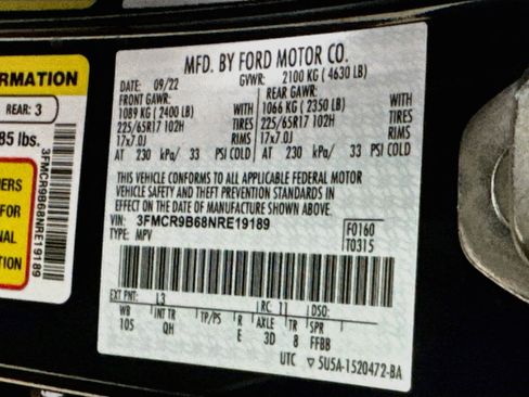 Used 2022 Ford Bronco Sport Big Bend w/ Convenience Package image 29