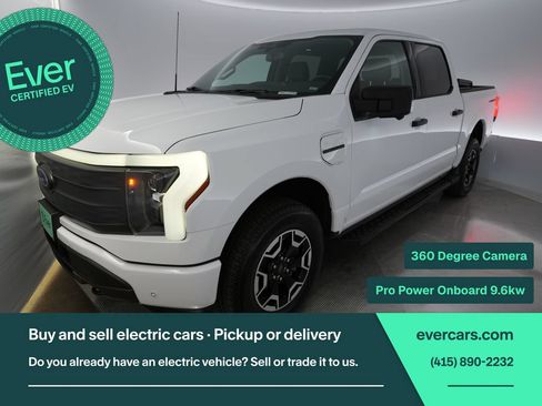 Used 2023 Ford F150 Lightning XLT AWD/4WD image 1