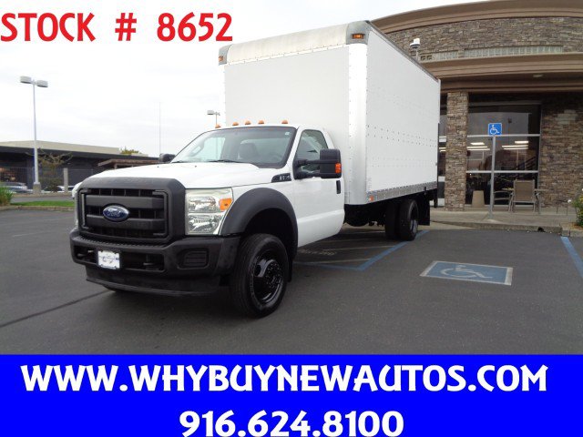 Used 2015 Ford F550 2WD Regular Cab Super Duty w/ Power Equipment Group image 1