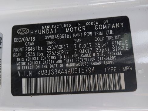 Used 2019 Hyundai Tucson Value w/ Cargo Package image 33