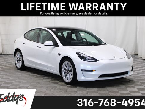 Used 2021 Tesla Model 3 Long Range AWD/4WD image 1