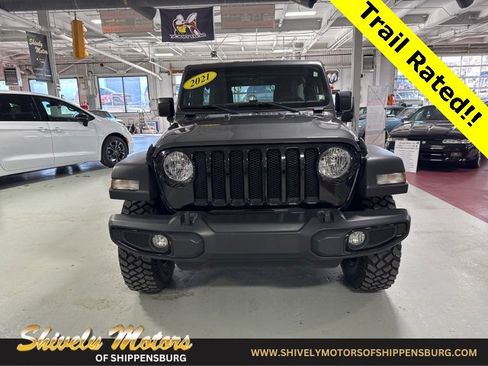 Certified 2021 Jeep Wrangler Unlimited Willys image 8