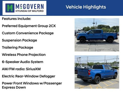 Used 2023 Chevrolet Silverado 1500 Custom Trail Boss AWD/4WD image 4