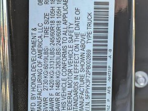 Used 2023 Honda Ridgeline RTL-E image 27