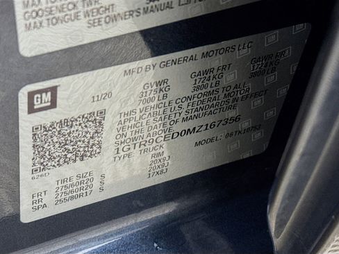 Used 2021 GMC Sierra 1500 Elevation w/ X31 Off-Road Package image 28