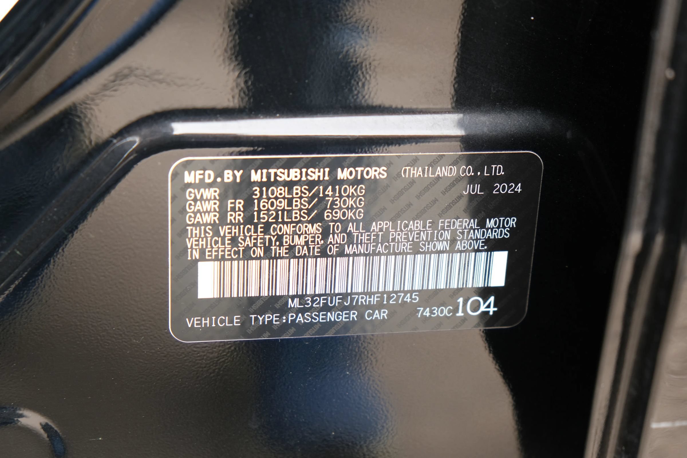 Used 2024 Mitsubishi Mirage G4 LE FWD image 15