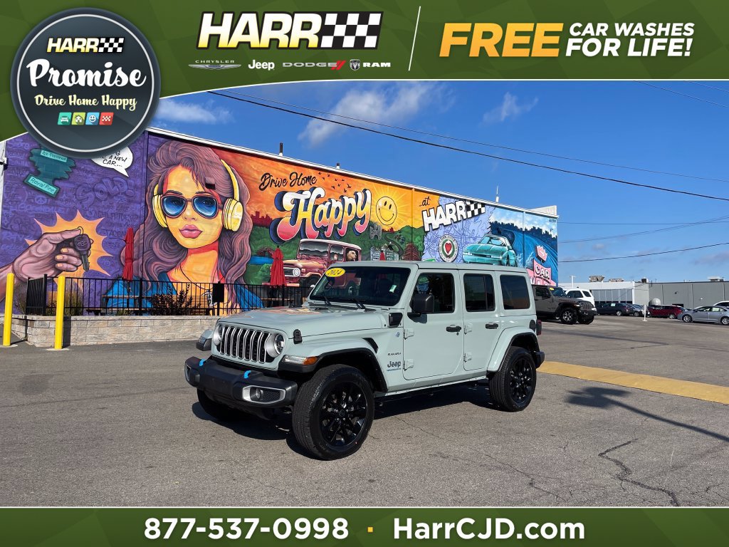 Certified 2024 Jeep Wrangler Unlimited Sahara AWD/4WD 360° Tour