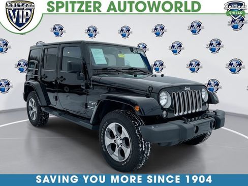 Used 2018 Jeep Wrangler Unlimited Sahara image 1