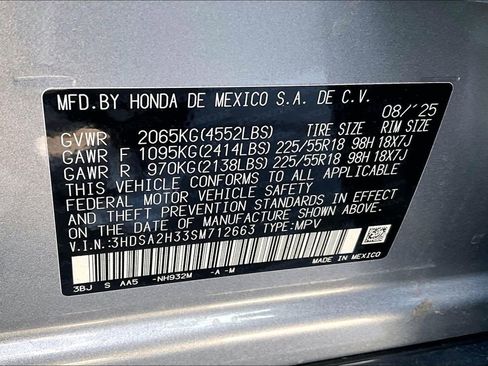 Certified 2025 Acura ADX AWD image 42