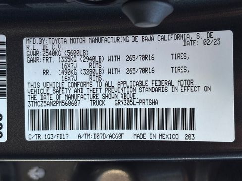 Used 2023 Toyota Tacoma TRD Off-Road AWD/4WD image 37