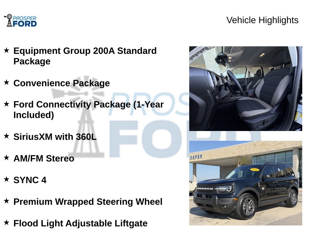New 2026 Ford Bronco Sport Big Bend w/ Convenience Package AWD/4WD image 7