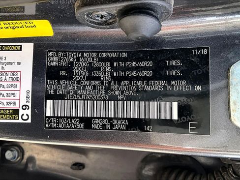 Used 2019 Toyota 4Runner Limited RWD image 28