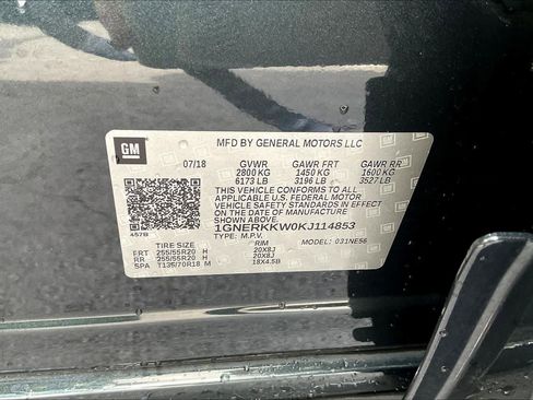 Used 2019 Chevrolet Traverse Premier w/ Driver Confidence II Package FWD image 31