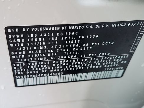 Certified 2023 Volkswagen Taos S w/ Driver Assistance Package FWD image 25