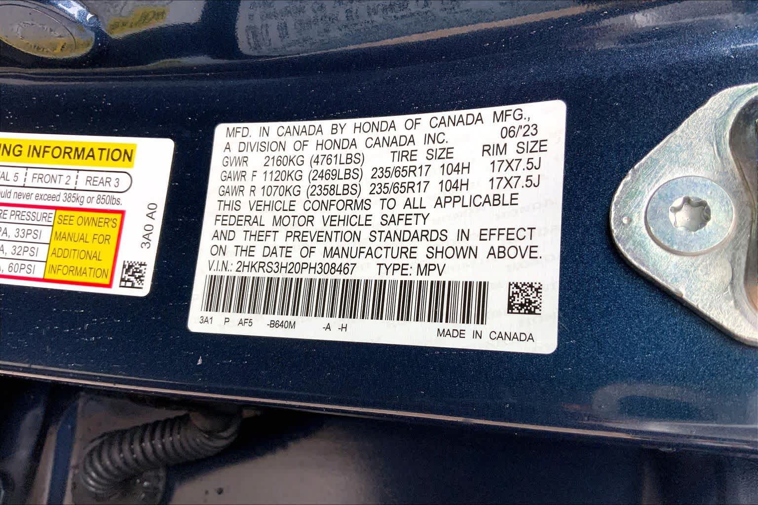 Used 2023 Honda CR-V LX image 33