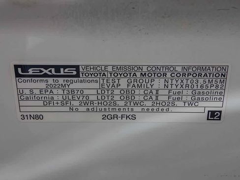 Used 2022 Lexus RX 350L FWD w/ Premium Package image 27