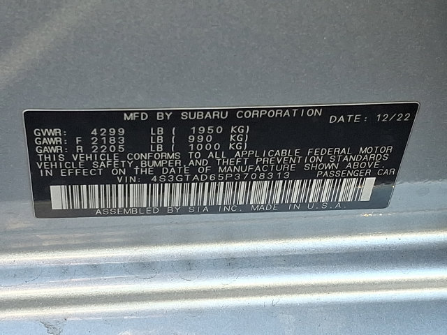 Certified 2023 Subaru Impreza 2.0i Premium AWD/4WD image 27