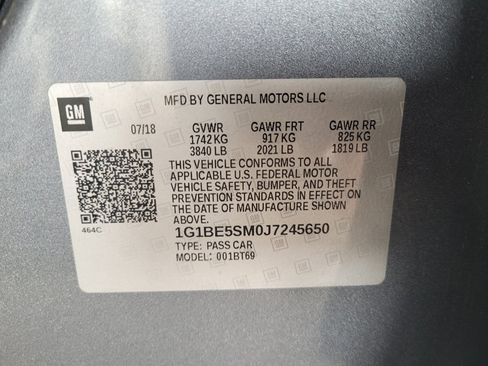 Used 2018 Chevrolet Cruze LT w/ Convenience Package FWD image 33