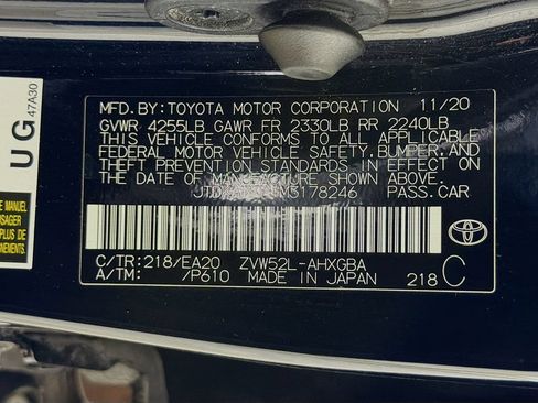 Used 2021 Toyota Prius Prime Limited w/ Carpet Mat Package (TMS) FWD image 34