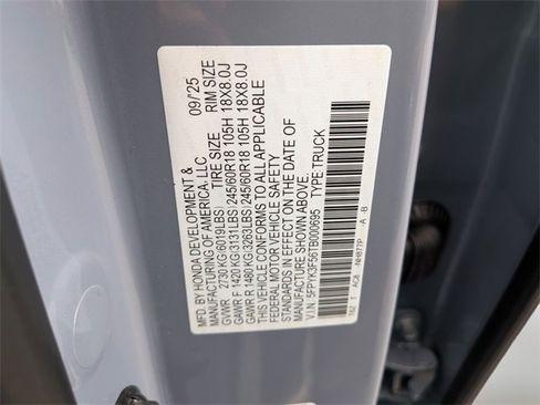 New 2026 Honda Ridgeline RTL image 34