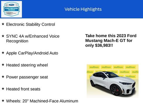 Used 2023 Ford Mustang Mach-E GT AWD/4WD image 34