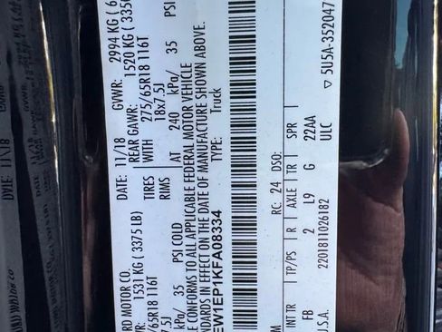 Used 2019 Ford F150 XLT w/ Equipment Group 302A Luxury image 33