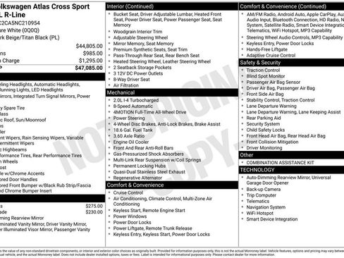 Used 2022 Volkswagen Atlas Cross Sport SEL R-Line AWD/4WD image 6