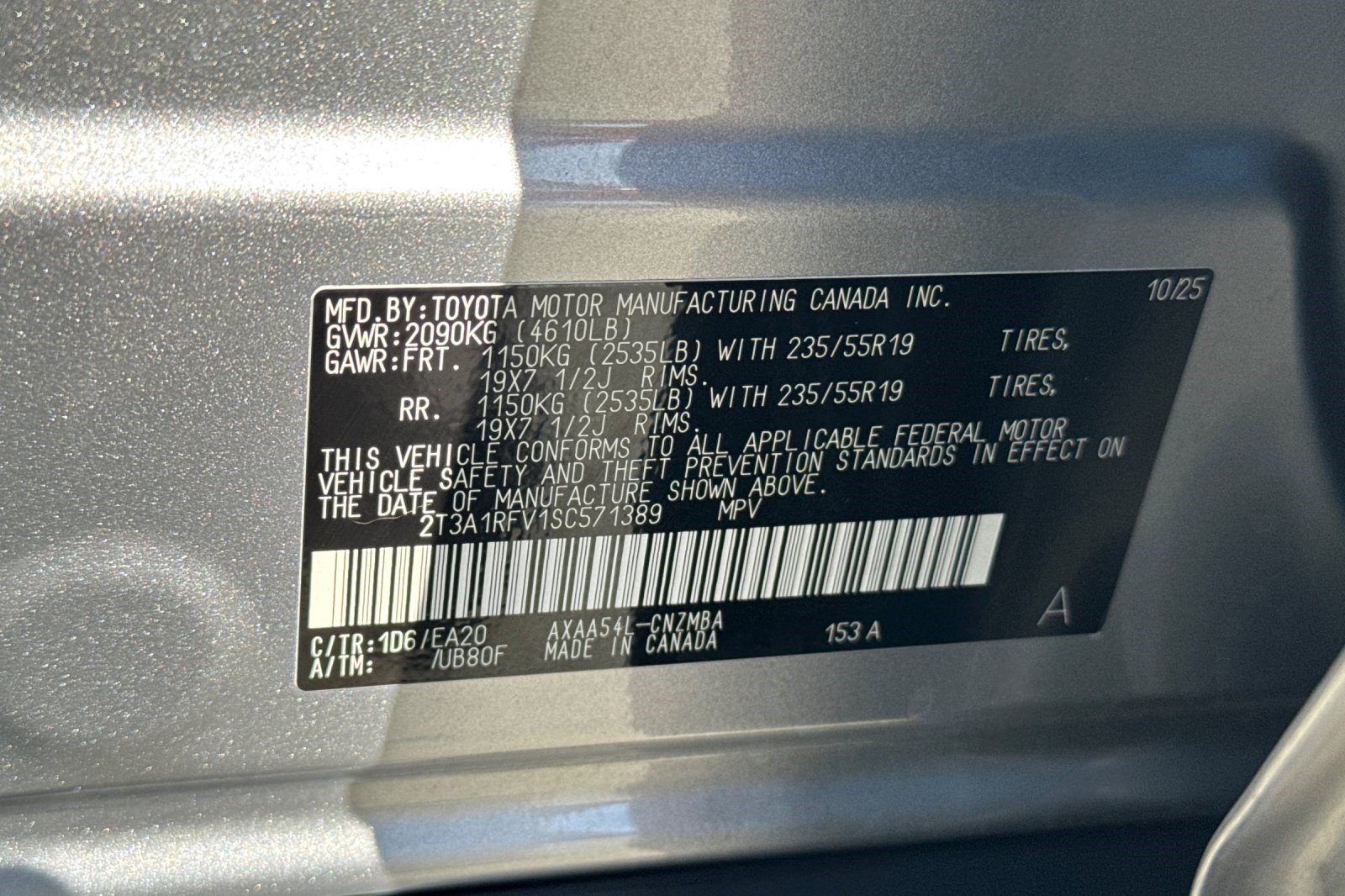 Certified 2025 Toyota RAV4 XLE Premium AWD/4WD image 29