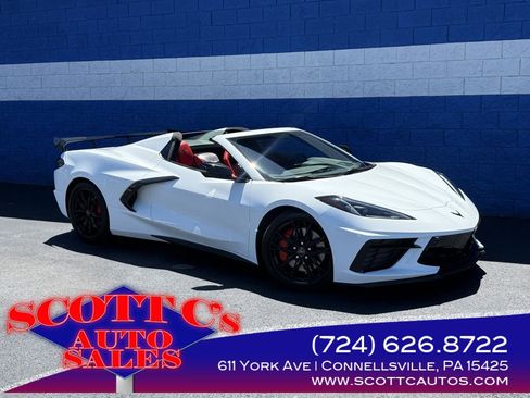 Used 2023 Chevrolet Corvette Stingray Premium Conv w/ Z51 Performance Package RWD image 1