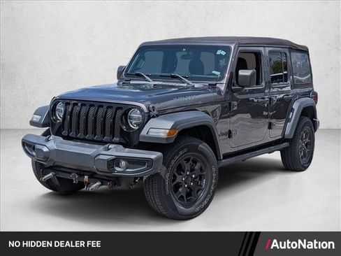 Used 2021 Jeep Wrangler Unlimited Sport AWD/4WD image 1