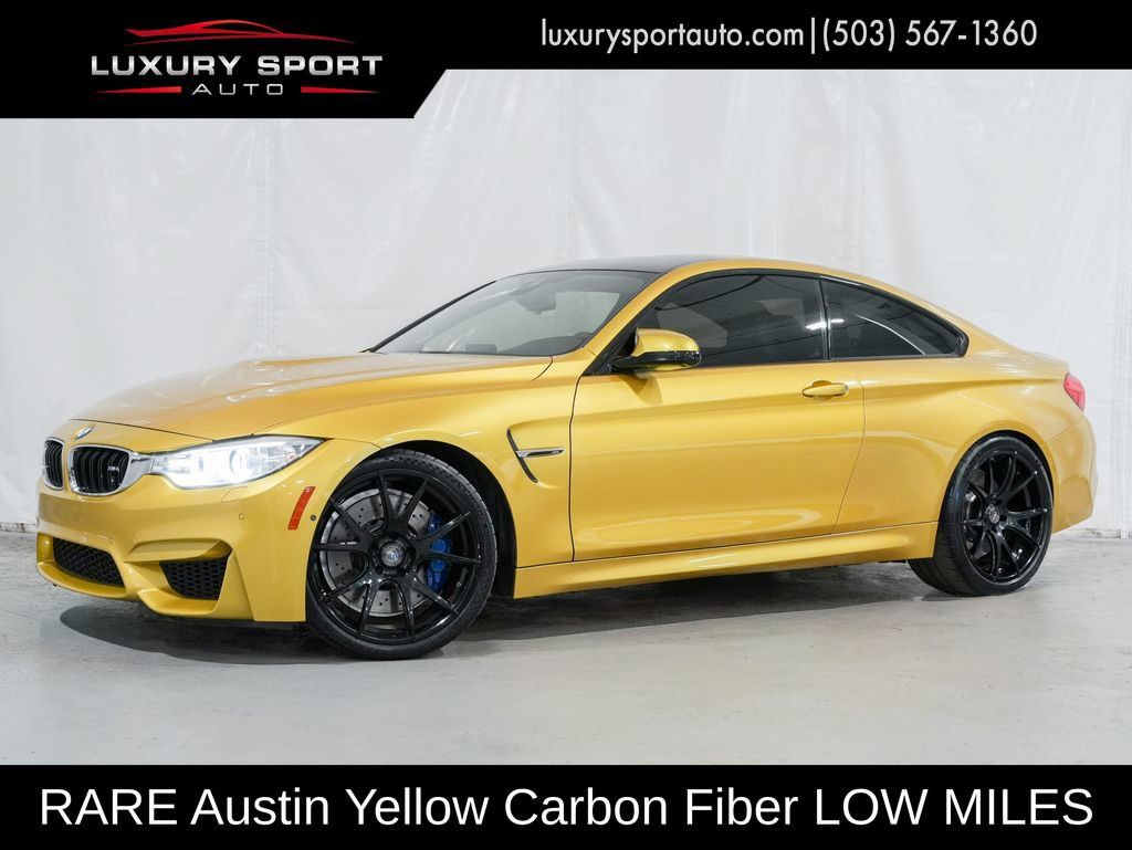 Used 2015 BMW M4 Coupe w/ Executive Package RWD image 1