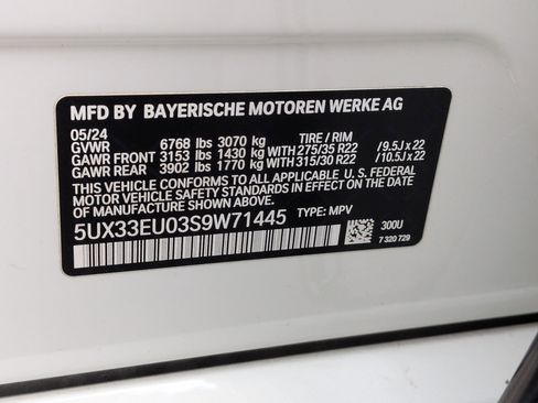 Certified 2025 BMW X5 M60i w/ Climate Comfort Package AWD/4WD image 35