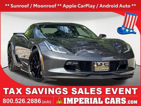 Used 2018 Chevrolet Corvette Grand Sport w/ Battery Protection Package RWD image 1