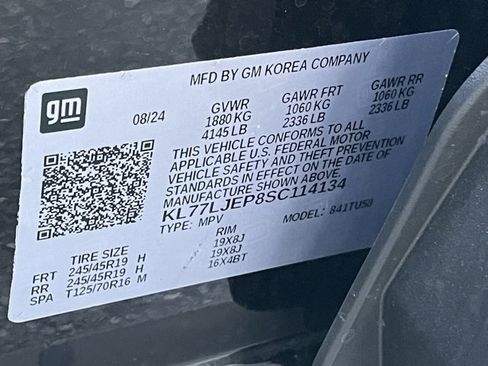 Certified 2025 Chevrolet Trax RS w/ Sunroof Package image 24