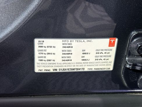 Used 2019 Tesla Model S Long Range image 36