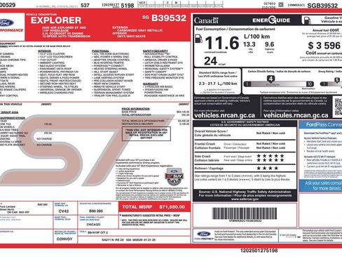 Used 2025 Ford Explorer ST image 2