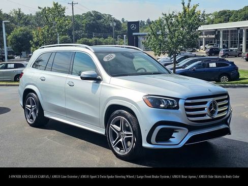 Certified 2025 Mercedes-Benz GLS 450 4MATIC w/ AMG Line Exterior image 1