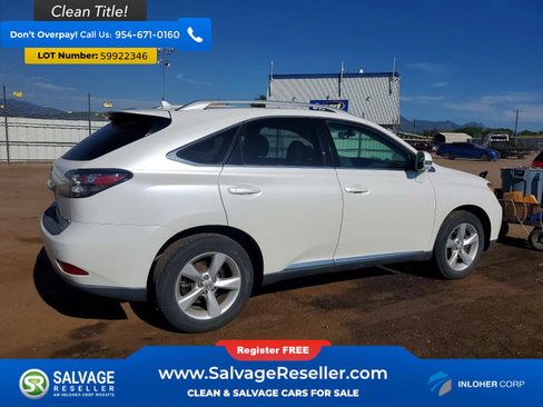 Used 2012 Lexus RX 350 AWD w/ Premium Pkg image 4