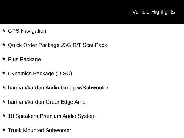 Used 2023 Dodge Challenger R/T Scat Pack w/ Plus Package RWD image 19