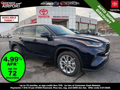 New 2026 Toyota Highlander Limited