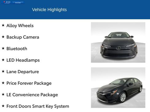 Used 2023 Toyota Corolla LE w/ LE Convenience Package image 2