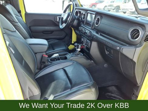 Used 2022 Jeep Wrangler Unlimited Rubicon 4xe w/ Steel Bumper Group image 19