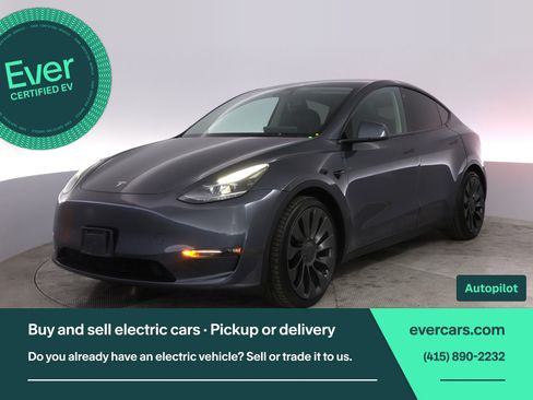 Used 2022 Tesla Model Y Performance AWD/4WD image 1