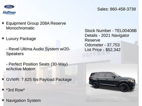Certified 2021 Lincoln Navigator Reserve AWD/4WD image 5