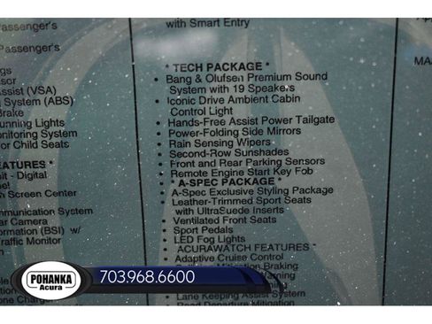 New 2026 Acura MDX A-Spec image 41