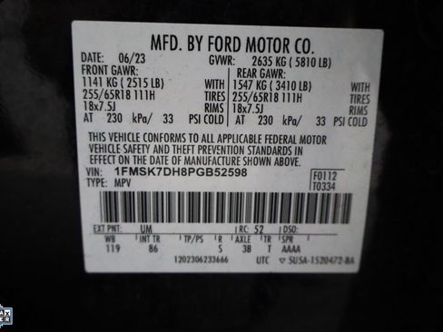 Certified 2023 Ford Explorer XLT image 32